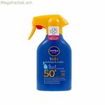Արևապաշտպան սփրեյ երեխաների համար Nivea Sun Niños Protege Cuida Spf 50 270 մլ.