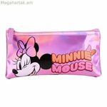 Դպրոցական պայուսակ Մինի Մաուս վարդագույն 22,5 x 11,5 x 1,5 սմ