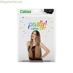 Շագանակագույն կեղծամներ 80 սմ