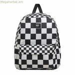 Դպրոցական պայուսակ Vans Old Skool Check Backpack VN000H4X3M41 սև