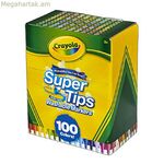 Crayola 58-5100 (100 հատ) ֆլոմաստերների հավաքածու՝ Super Tips