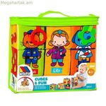 Մոլտո սովորելու համար նախատեսված փափուկ բլոկներ (6 հատ)