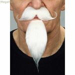 Արհեստական մորուք Իմ մյուս եսը Սպիտակ