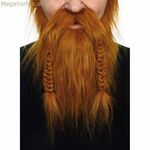 Արհեստական մորուք Իմ մյուս եսը՝ նարնջագույն