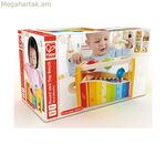 Երաժշտական խաղալիք՝ ֆունտով և թեփով նստարան 24 x 15 x 13,5 սմ