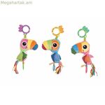 Խրխկոցային բազմագույն թութակ 25 սմ