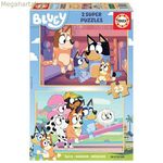 2 հատորանոց հանելուկների հավաքածու Bluey 25 մասից