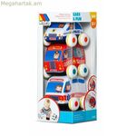 3 մեքենաների հավաքածու Moltó Friction