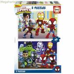 2-Puzzle Set Educa Spidey Amazing Friends
