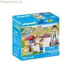 Խաղերի հավաքածու Playmobil գունավոր մոտոցիկլետ 25 հատ