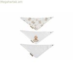 Մանկական գոգնոցների հավաքածու՝ արջուկ 42 x 16 սմ, 3 հատ