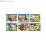 Մանկական փայտե փազլ «Թաթերի պարեկը»