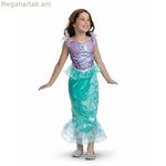 Disney Princess Ariel Classic 3-4 տարեկան երեխաների համար նախատեսված զգեստ