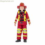 Մանկական զգեստ «Իմ մյուս ես»-ի համար՝ կարմիր հրշեջ, 7-9 տարեկան