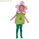 Ծաղկային զգեստ 5-6 տարեկան երեխաների համար