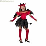 Երեխաների համար նախատեսված զգեստ՝ Իմ մյուս եսը՝ Էգ-Սատանա 7-9 տարեկան