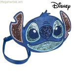 Ուսի պայուսակ Stitch Disney 72809 կապույտ 26,5 x 18,0 x 5,0 սմ