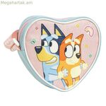 Կապույտ-վարդագույն ուսի պայուսակ