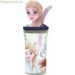 Ծղոտով բաժակ «Սառցե ձյունե հեքիաթ» 360 մլ