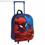 3D դպրոցական պայուսակ անիվներով՝ Սարդ-Մարդ կապույտ 25,0 x 31,0 x 10,0 սմ