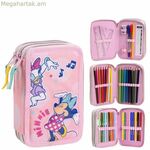 Մատիտատուփ Մինի Մաուս վարդագույն 12,5 x 6,5 x 19,5 սմ