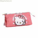 Hello Kitty վարդագույն պայուսակ 2,2 x 1,1 x 22,5 սմ