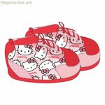 Տնային հողաթափեր Hello Kitty կարմիր