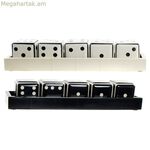 Domino DKD տան դեկոր (2 հատ) (2 հատ)