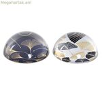 Թղթե քաշ DKD տան դեկորի բյուրեղյա (2 հատ)