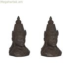 Գրքերի պահոց Home ESPRIT խեժ արևելյան 15 x 11 x 28 սմ