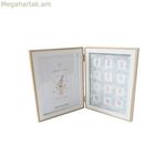 Լուսանկարի շրջանակ Home ESPRIT Crystal MDF Wood 36 x 3 x 23 սմ (2 հատ)