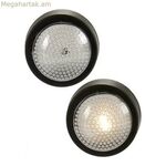 Գիշերային լամպ Kipit սպիտակ սև պոլիստիրոլ