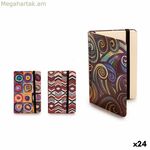 Նոթատետր Pincello 18147-B7 B7 100 թերթ 9 x 1 x 14 սմ ձևեր (24 հատ)