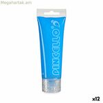 Ակրիլային ներկ Pincello Neon Blue 75 մլ (12 հատ)