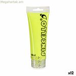 Ակրիլային ներկ Pincello Neon Yellow 120 մլ (12 հատ)