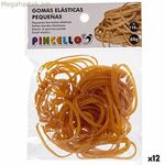 Ռետինե ժապավեններ Pincello դեղին (12 հատ)