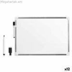 Մագնիսական տախտակ մարկերով Pincello 422 սպիտակ ալյումինե