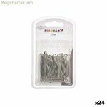 Pincello 383 արծաթե մետաղական մեծ սեղմակներ (24 հատ)