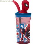 Ծղոտով բաժակ Սարդ-Մարդ CZ11338 3D