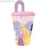 Ծղոտով բաժակ Disney Princess CZ11362 430 մլ