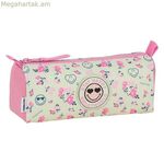 Holdall Smiley World Garden վարդագույն-սպիտակ (21 x 8 x 7 սմ)