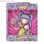 Մատանիների թղթի կցորդ Gorjuss Առաջին մրցանակ՝ մանուշակագույն A4 (26.5 x 33 x 4 սմ)