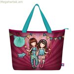 Gorjuss Fireworks Maroon պայուսակ (41.5 x 30 x 13 սմ)