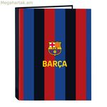 Մատանի ամրակ FC Barcelona Maroon Navy Blue A4 26,5 x 33 x 4 սմ