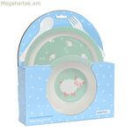 Մանկական ճաշասեղանի հավաքածու Safta Ovejita պոլիուրեթանային (4 հատ)