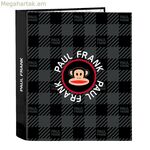 Օղակաձև թղթապանակ Paul Frank Campers սև A4 (27 x 33 x 6 սմ)