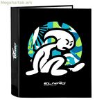 Օղակաձև թղթապանակ El Niño Green Bali Black A4 (27 x 33 x 6 սմ)