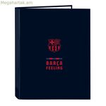 Մատանի ամրակ FC Barcelona Navy Blue A4 (26,5 x 33 x 4 սմ)