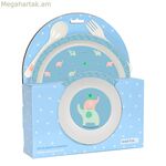 Մանկական ճաշի հավաքածու Safta Elefantes (4 հատ)