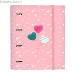 Մատանիների թղթապանակ BlackFit8 Globitos 27 x 32 x 3.5 սմ վարդագույն